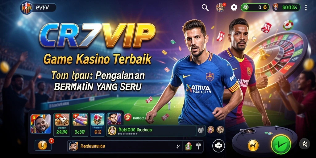 Tampilan gameplay menarik di CR7VIP dengan berbagai pilihan permainan kasino.