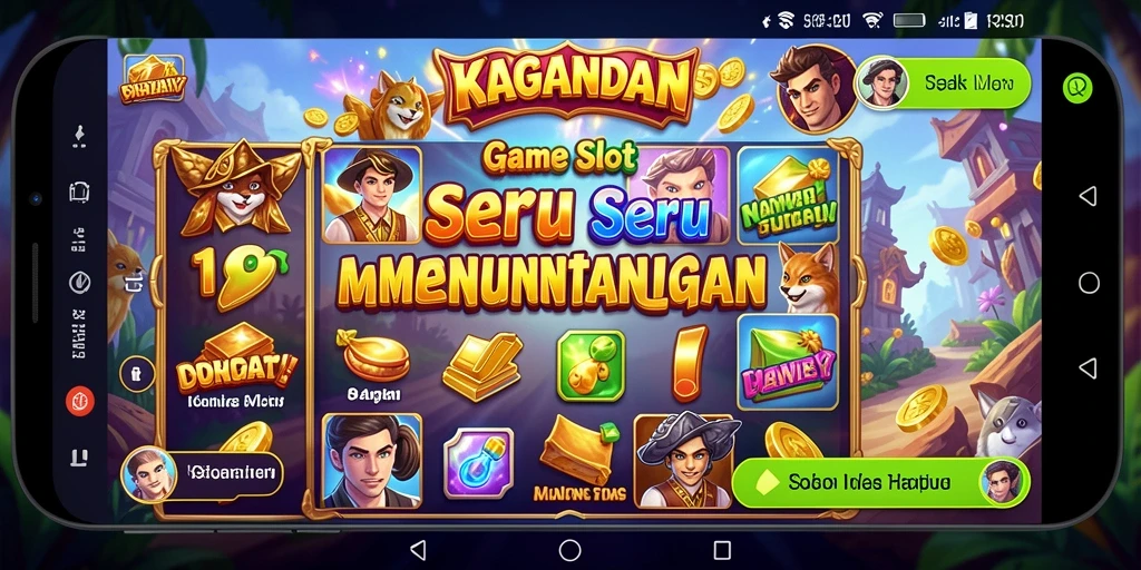Gameplay KAGANDAN yang seru dan menegangkan saat memutar slot.
