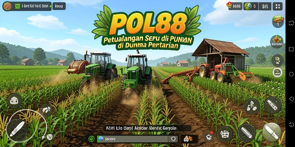 Tampilan gameplay POL88 yang menarik dalam bertani.